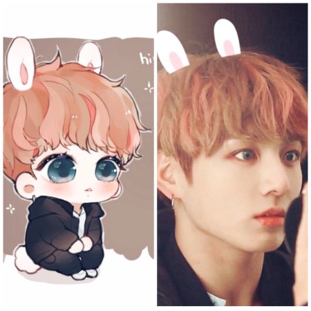 Кавай BTS Тэхен