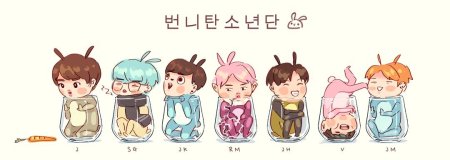 Маленькие рисунки BTS для срисовки