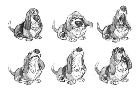 Бассет хаунд Дисней