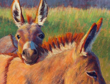 Rita Kirkman животные живопись масло