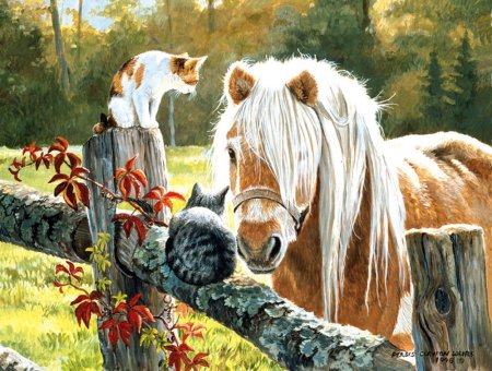 Persis Clayton Weirs художник лошадь