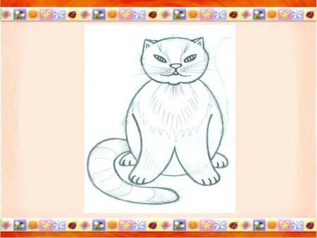 Мое любимое домашнее животное рисование