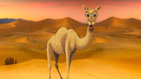 Животные пустыни плакат