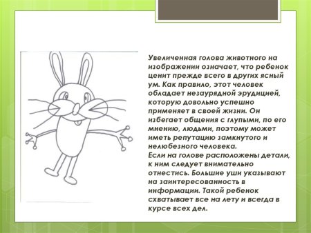 Анализ рисунка несуществующее животное