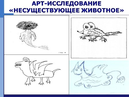 Нарисуйте несуществующее животное психологический тест