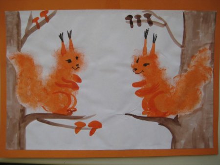 Рисование Дикие животные старшая группа