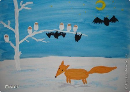 Рисование в подготовительной группе животные