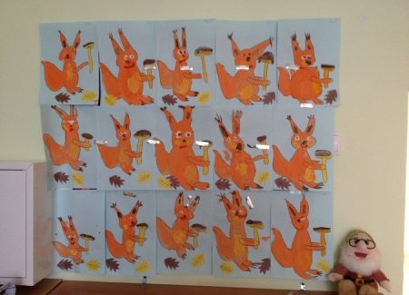 Рисование Дикие животные средняя группа