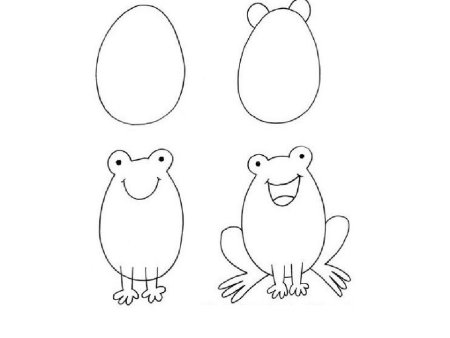 Простые поэтапные рисунки для детей