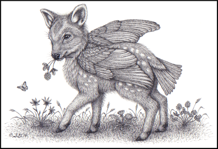 Несуществующее животное рисунок