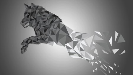 Геометрическая абстракция животные