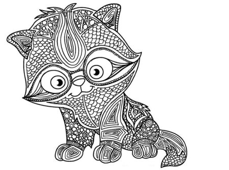 Мандалы для детей животные