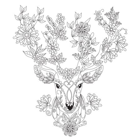 Раскраски антистресс слоны