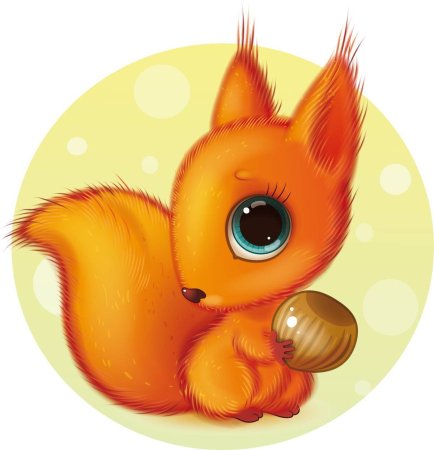 Милые мультяшные зверушки