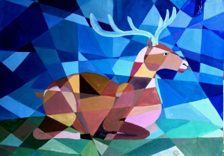 Декоративная композиция животное