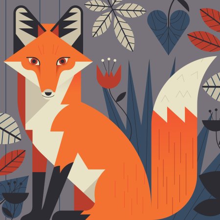 Стилизованные звери