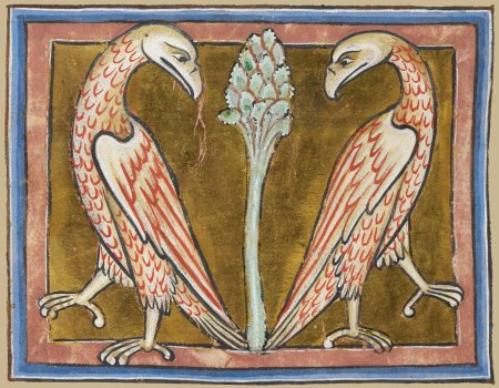 Средневековый Бестиарий Лев