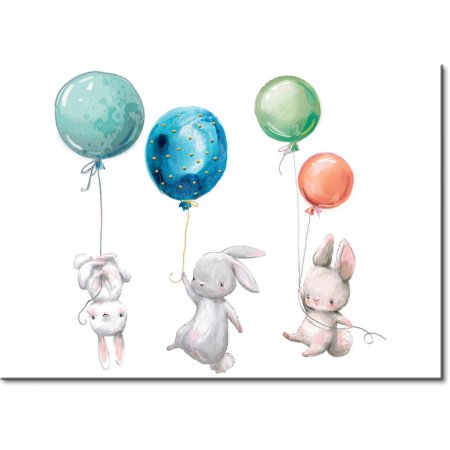 Зайчик с воздушными шарами