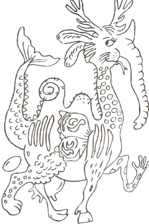 Нарисованные животные