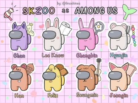 SKZOO рисунки рисунки