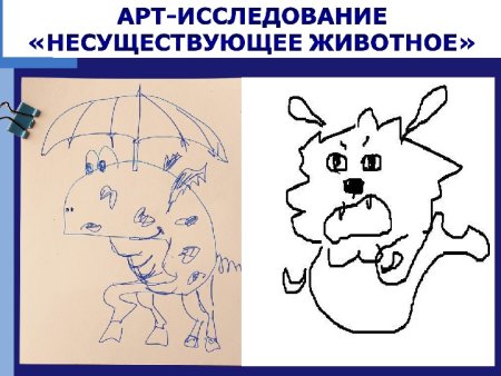 Несуществующее животное интерпретация для психологов рисунок