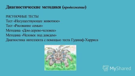 Проективные методики рисуночные тесты несуществующее животное