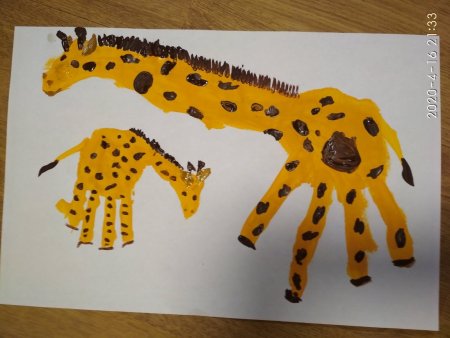 Поделка животные жарких стран