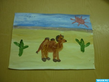 Рисование в подготовительной группе на тему животные