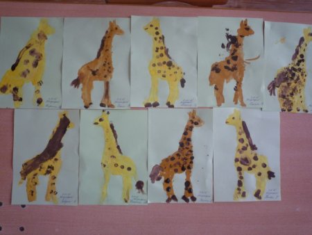 Рисование животных в средней группе