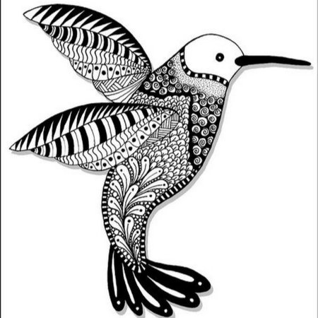 Стилизованное изображение птиц