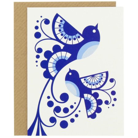 Стилизованные птицы