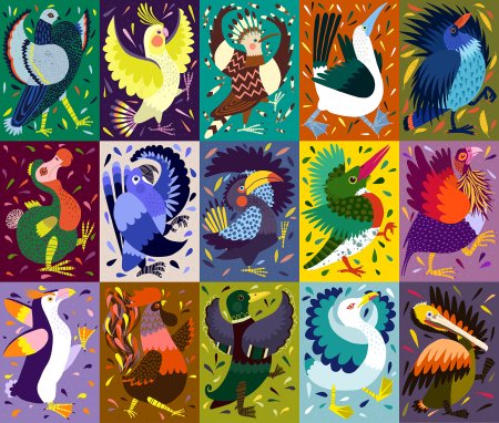 Стилизованные изображения животных