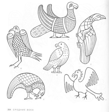 Зентангл птицы