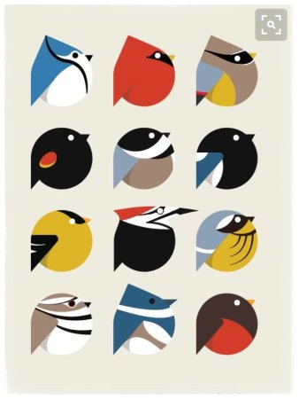 Дудлинг и Зентангл животные