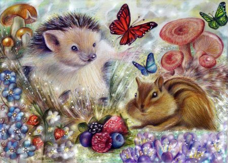 Ежик и кролик