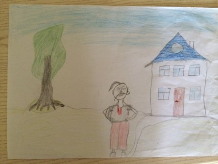 Дом дерево человек