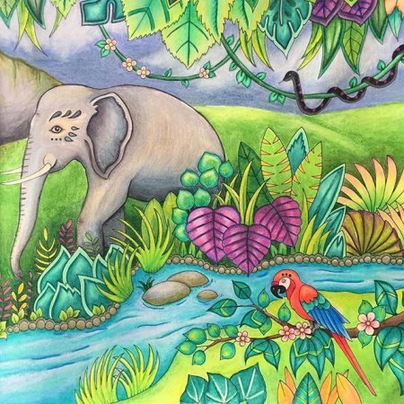 Нарисовать джунгли