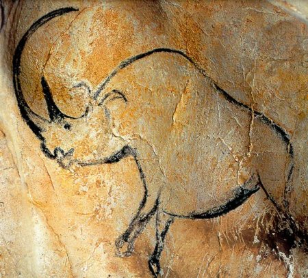 Палеолитическое искусство пещера Шове