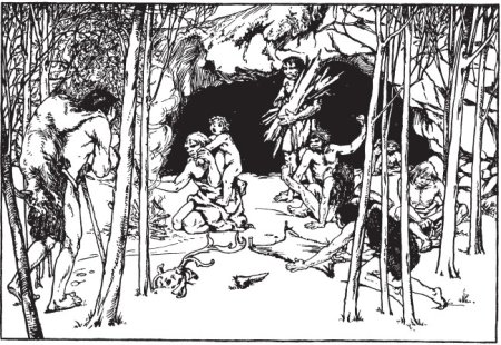 Первобытный Строй пещера