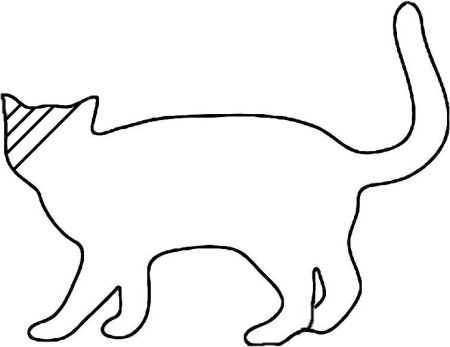 Контуры животных для вырезания