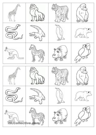 Карточки животные для детей