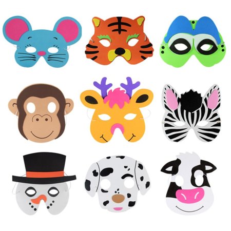 Маски для детей животные
