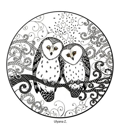 Совенок Графика