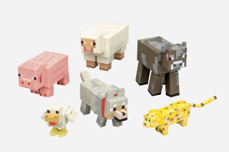 Фигурки животных из МАЙНКРАФТА