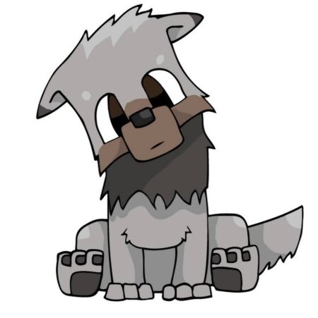 Собака из МАЙНКРАФТА арт