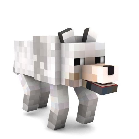 Герои МАЙНКРАФТА собака