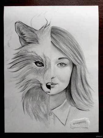 Животные карандашом