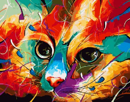 Абстракция картины