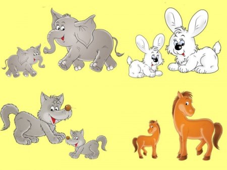 Домашние животные для детей