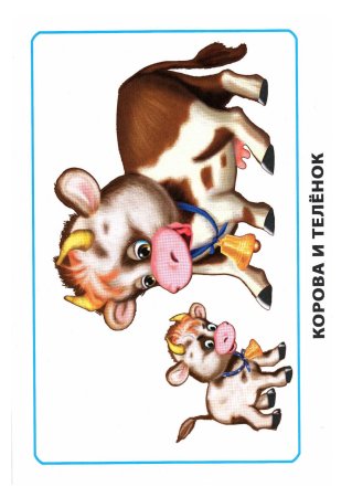 Карточки мамы и детки